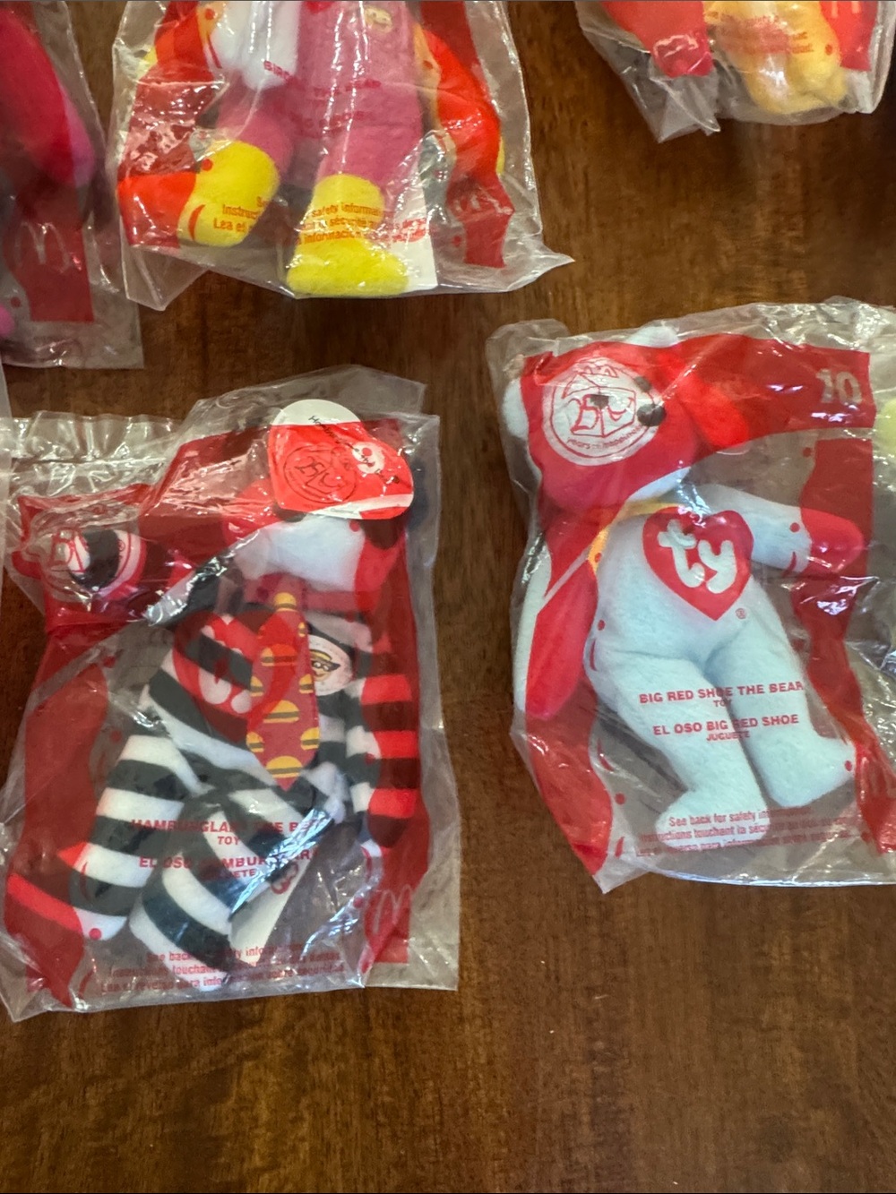 2004 New Full Set McDonalds Teenie Beanie collab with original Happy Meal Box - Picture 8 of 14